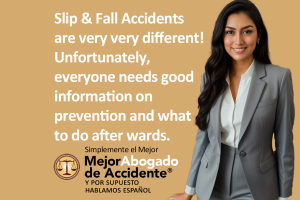 Mejor Abogado Accidente - Slip & Fall Accidents